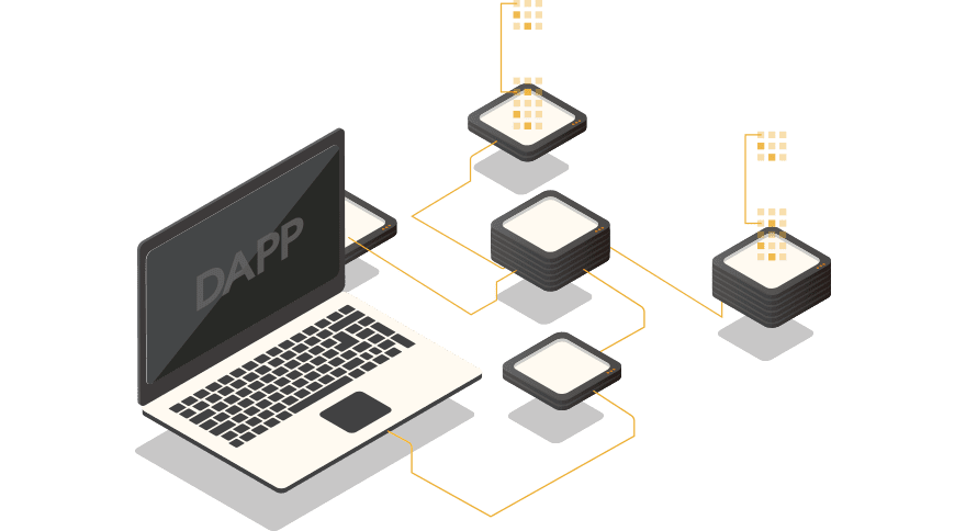 DApp and smart contracts